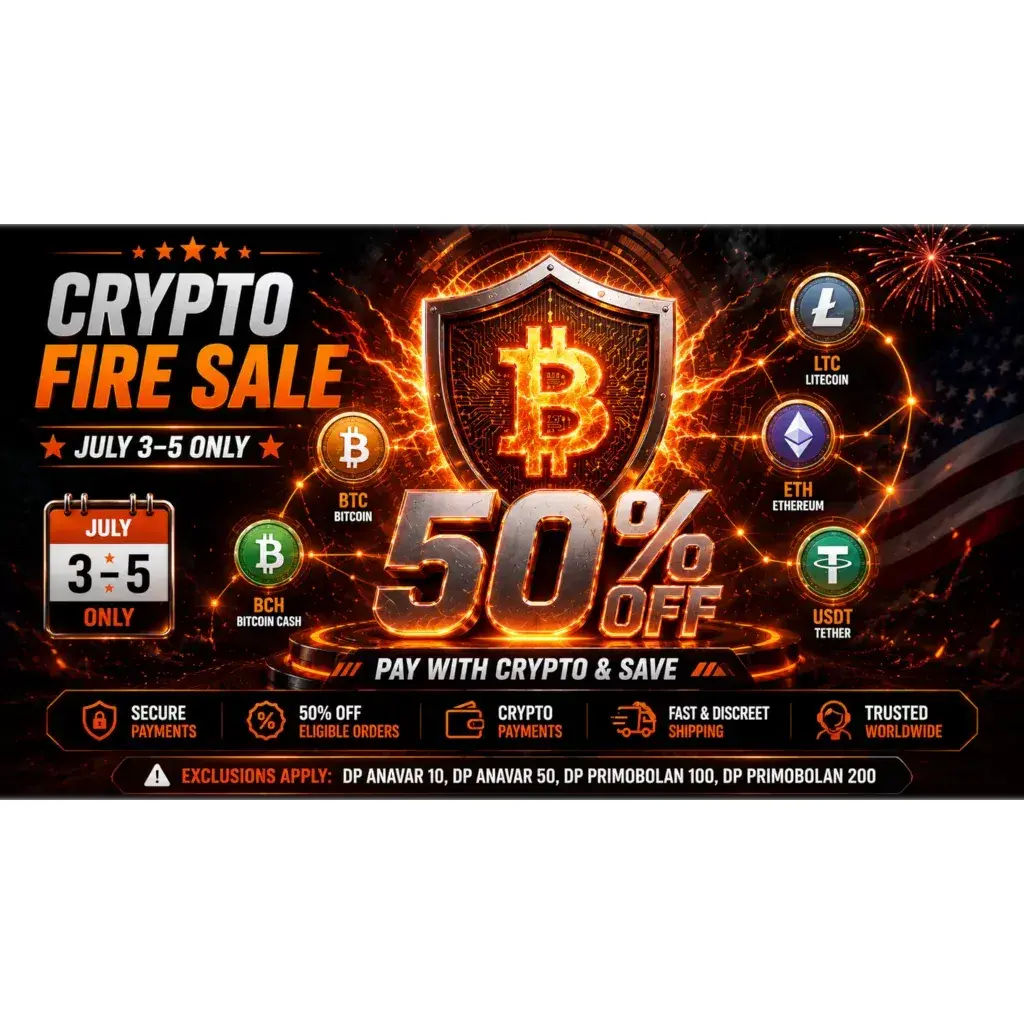 Crypto Fire Sale – 50% OFF July 3–5