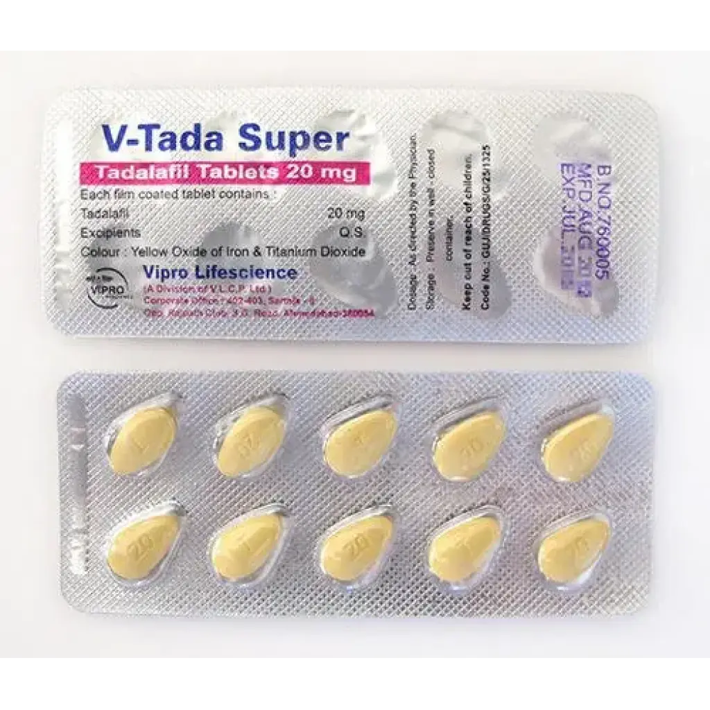 Cialis V-Tada Super 20 mg