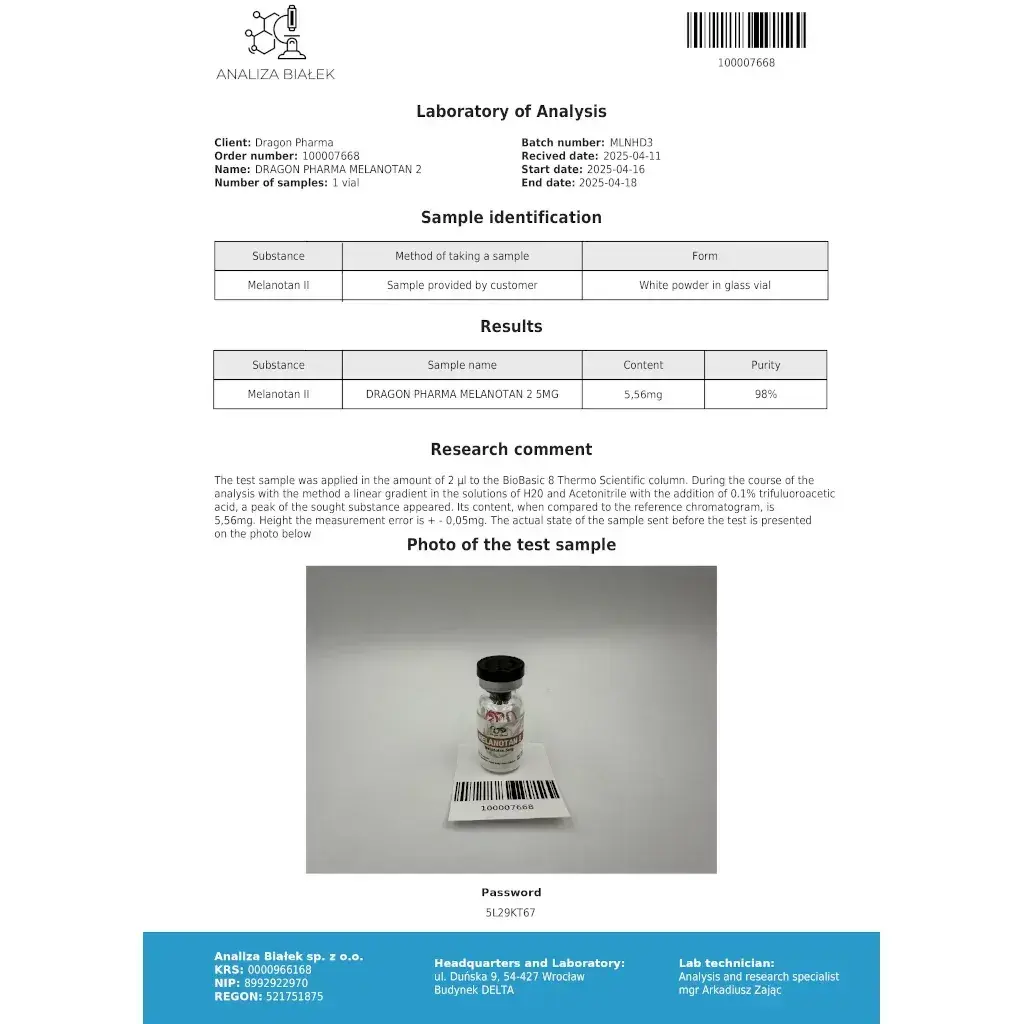 Melanotan 2 5 mg