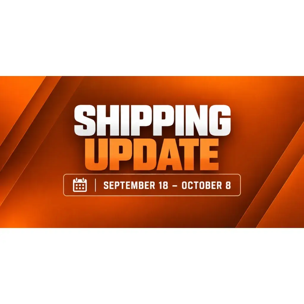 Shipping Update: September 18 – October 8