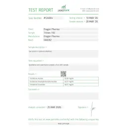 Tritren 150 lab test result (2026-03-25)